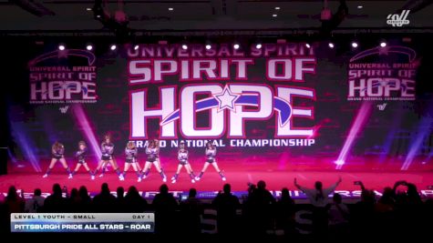Pittsburgh Pride All Stars - Roar [2026 L1 Youth - Small Day 1] 2026 Spirit of Hope Grand Nationals