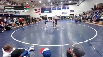 120 lbs 5th Place Match - Kael Gudahl, Wheatland vs Kade Garcia, Worland