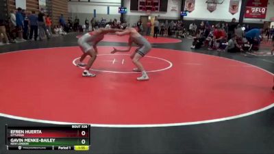 138 lbs Round 4 - Efren Huerta, Ottumwa vs Gavin Menke-Bailey, New London