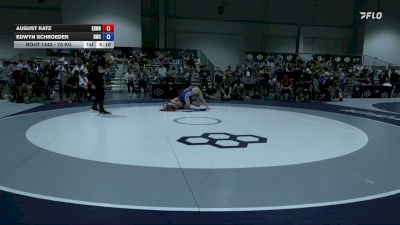 70 kg Cons. Rd Of 128 - August Katz, Edge Wrestling vs Edwyn Schroeder, Ranger Wrestling Club