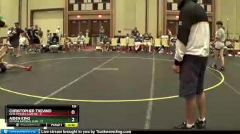 125 lbs Semis & 1st Wrestleback (8 Team) - Aiden King, Olympia National Team vs Christopher Trevino, Elite Athletic Club WE