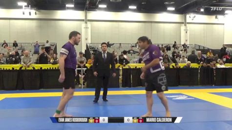 Mario Calderon vs Evan James Rosborough 2024 World IBJJF Jiu-Jitsu No-Gi Championship