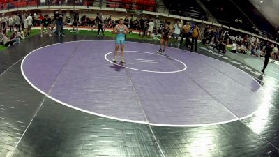 105 lbs Cons. Semis - Peyton VanDerMeer, Oregon vs Elijah Perez, Oregon