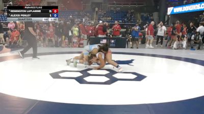 170 lbs Quarters - Remington LaFlamme, PA vs Alexis Penley, IL