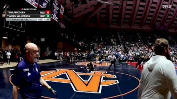 4A-138 lbs Champ. Round 1 - Dylan Couey, Woodland, Cartersville vs Aiden Wilkerson, Hampton