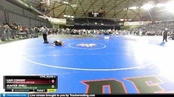 67 lbs Cons. Round 3 - Liam Conway, Askeo International Mat Club vs Hunter Amell, Team Aggression Wrestling Club