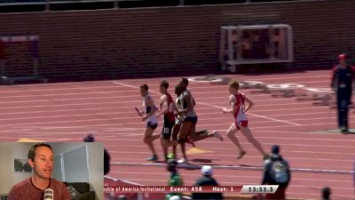 Race Breakdown: Bizarre Anchor Leg In 4xMile