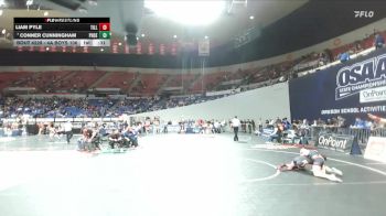 4A Boys 106 lbs Cons. Round 2 - Conner Cunningham, Phoenix Boys vs Liam Pyle, Tillamook Boys