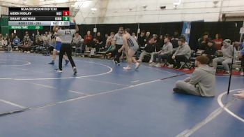 285 lbs Cons. Semi - Aiden Hidlay, Misericordia vs Grant Mathias, Merchant Marine