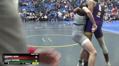 138 lbs 7th Place Match - Donnell Bush, BRYAN vs Logan Winters, Yale HS