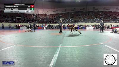 200 lbs Consi Of 4 - Izaiah Shadden, Bristow vs Quanah Famero, Cache