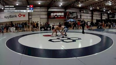 70 kg Cons. Round 1 - Gage Owen, Eagle Training Center vs Torin Bishop, Rochester Regional Training Center