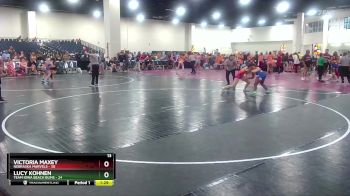 145 lbs Placement (16 Team) - Lucy Kohnen, Team Iowa Beach Bums vs Victoria Maxey, Nebraska Marvels