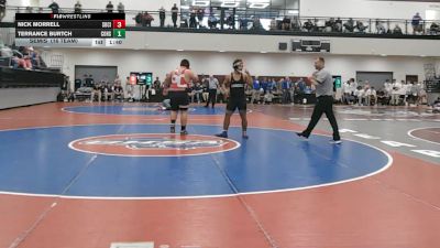 285 lbs Semis (16 Team) - Nick Morrell, Social Circle vs Terrance Burtch, Commerce Hs