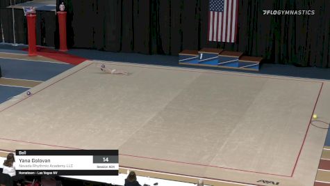 Yana Golovan - Ball, Nevada Rhythmic Academy LLC - 2021 Rhythmic Elite Qualifier