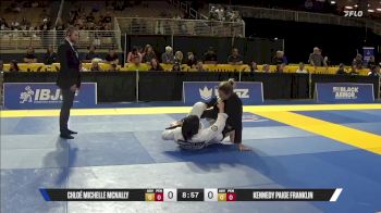 Kennedy Paige Franklin vs Chloé Michelle McNally 2025 Pan Jiu Jitsu IBJJF Championship