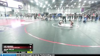 64-64 lbs Round 1 - Ridge Willie, Idaho vs Jay Mendez, Scrap Yard Garage Wrestling