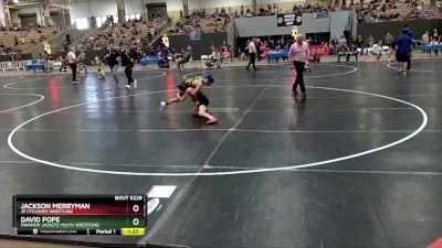 85 lbs Cons. Round 2 - Jackson Merryman, Jr Cyclones Wrestling vs David Pope, Fairview Jackets Youth Wrestling