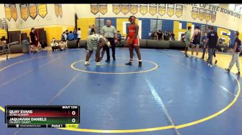 285 Gold Round 5 - JaQuavian Daniels, Colquitt County vs Quay Evans, Glynn Academy