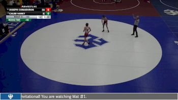 133 lbs Champ. Round 1 - Joseph Comaduron, Southern Virginia University vs Caleb Haney, Roanoke College