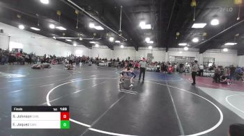 65 lbs Final - Shepler Johnson, Carlsbad Combat WC vs Elizabeth Jaquez, Carlsbad Combat WC