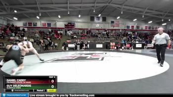 157 lbs Champ. Round 1 - Daniel Caddy, Colorado School Of Mines vs Guy Deleonardis, Glenville State
