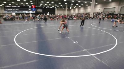 140 lbs Cons. Quarters - Stella Pettitt, Team Nazar Training Center vs Marli Denmark, Spartan Mat Club