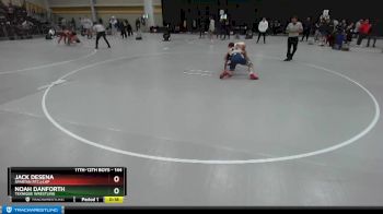 144 lbs Cons. Round 10 - Jack DeSena, Spartan RTC@LHP vs Noah Danforth, Teknique Wrestling