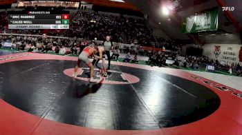 4A 113 lbs Champ. Round 1 - Eric Ramirez, Weiser vs Caleb Woll, Buhl