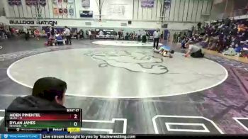 106 lbs Placement Matches (32 Team) - Dylan James, Newberg vs Aiden Pimentel, Selah