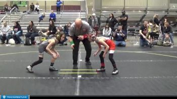 60 lbs Finals (2 Team) - Brogan Beardsley, SWAT Black vs Logan Dodge, ARES Red