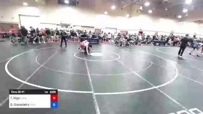 57 kg Cons 32 #1 - Tanner Higa, Hawaii vs Gabe Giampietro, Pennsylvania RTC