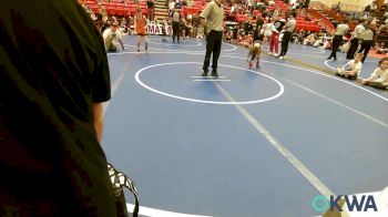 60 lbs Rr Rnd 3 - Jaxx Schwartz, Top Guns vs Kroy Wolfe, Cowboy Elite