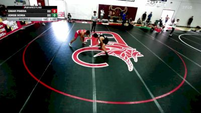 175 lbs Round 2 - Jorge Soria, Downey High School vs Omar Pineda, Downey High School