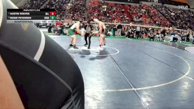 5A 285 lbs Quarterfinal - Austin Reeves, Hillcrest vs Rider Petersen, Bonneville