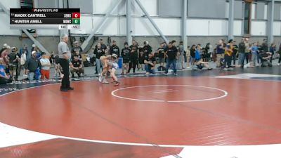 74 lbs Quarters - Madix Cantrell, Salem Elite Mat Club vs Hunter Amell, Mat Demon Wrestling Club