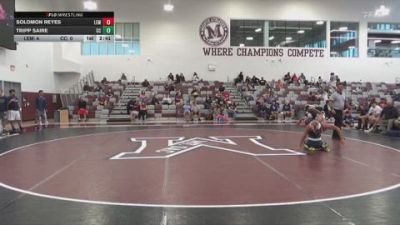 133 lbs 4th Wrestleback (16 Team) - Solomon Reyes, Lemoore College vs Tripp Saire, Cerritos