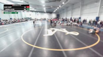 157 lbs Champ. Round 2 - Alex Hart, Elizabethtown vs Andre Allen, McDaniel