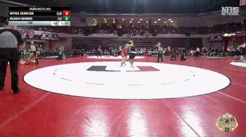 190 lbs Quarterfinals (8 Team) - Myka Duncan, CLAREMORE vs Elijah Mares, ELGIN