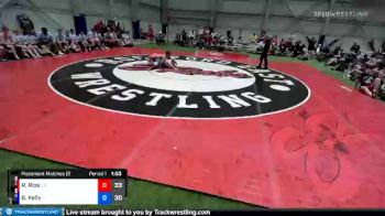 145 lbs Placement Matches (8 Team) - Ryan Rios, California vs Braden Kelly, Illinois