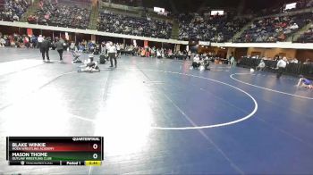 56 lbs Quarterfinal - Mason Thome, Outlaw Wrestling Club vs Blake Winkie, Moen Wrestling Academy