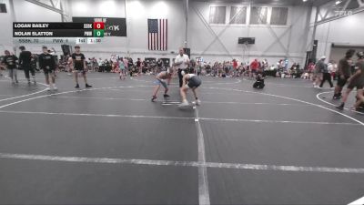 98 lbs Round 3 (6 Team) - Logan Bailey, South Side WC Black vs Nolan Slatton, Prime Wrestling White