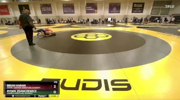 172 lbs Round 3 - Ryder Zdanczewicz, Askren Wrestling Academy vs Brian Haran, Daniel Cormier Wrestling Academy