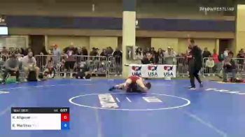 53 kg Round Of 32 - Koressa Allgeyer, X-Factor Elite Wrestling vs Eliana Martinez, Texas