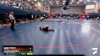 138 lbs Cons. Round 5 - Sader Perkins, Prosper vs Hayden Upchurch, Burleson Centennial