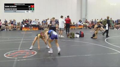 118 lbs Round 6 (10 Team) - Madelyn Ross, Team Palmetto vs Zaina Albadri, Missouri Outlaws