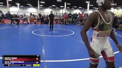 97 lbs Placement Matches (8 Team) - Nathan Matthis, Maryland vs Joel Diaz, New York