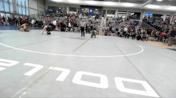 165 lbs Champ. Round 2 - Mario Alvaradejo, Hillcrest CA vs Hayden Stever, Bonneville