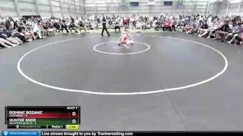 94 lbs Round 2 (8 Team) - Dominic Bozanic, California vs Hunter Knox, Oklahoma Blue FS