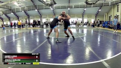 174 lbs Quarterfinal - Joshua Barlow, Unattached-UPJ vs James Lledo, Mat Town USA